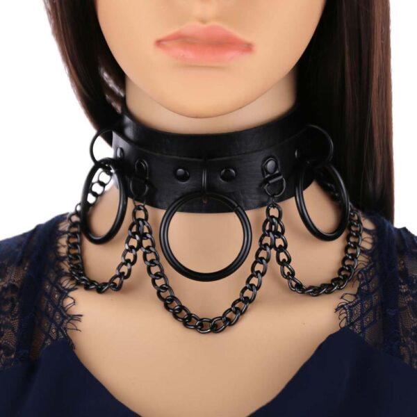 Kinky Cloth 200000162 Black Metal L'esclave Punk Collar