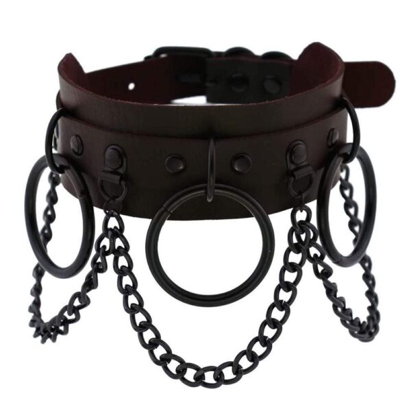 Kinky Cloth 200000162 Black Metal L'esclave Punk Collar