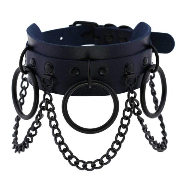 Kinky Cloth 200000162 Black Metal L'esclave Punk Collar