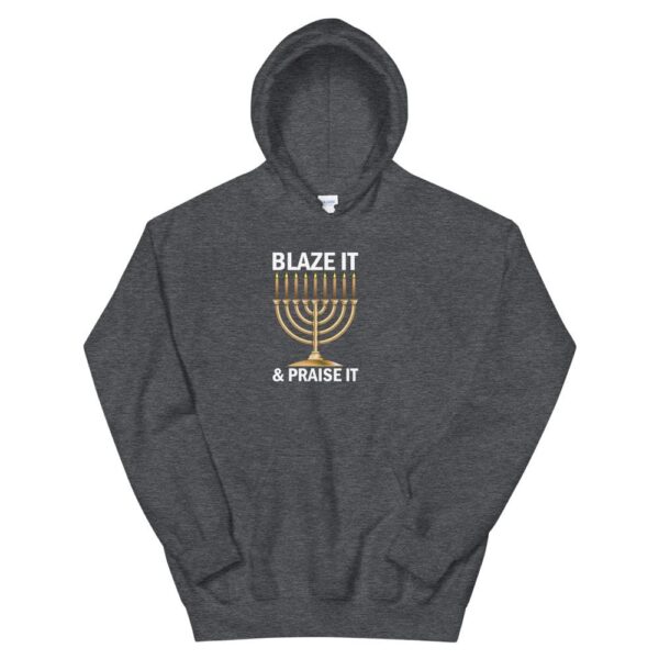 Kinky Cloth Dark Heather / S Blaze It & Praise It Hoodie