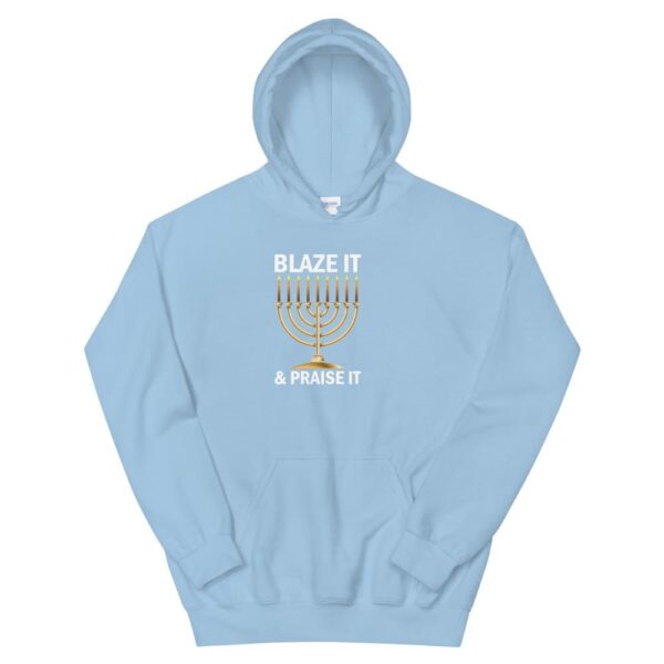 Kinky Cloth Light Blue / S Blaze It & Praise It Hoodie