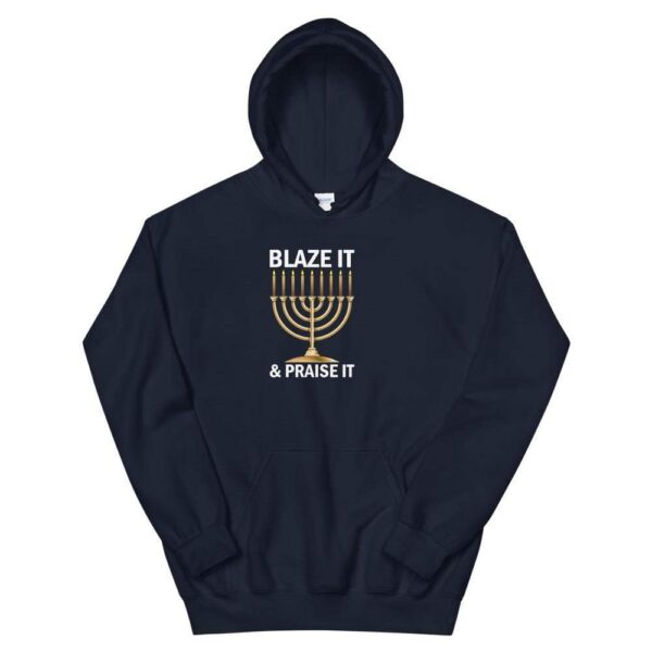 Kinky Cloth Navy / S Blaze It & Praise It Hoodie