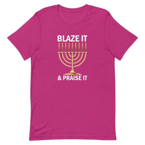 Kinky Cloth Berry / S Blaze It & Praise It T-Shirt