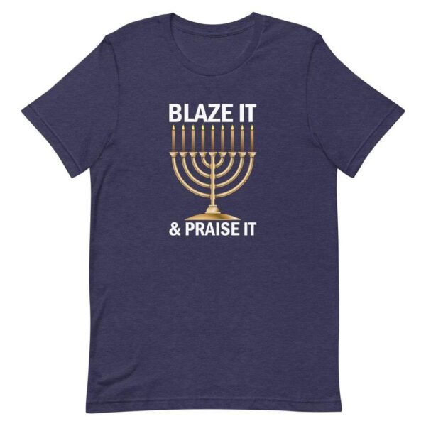 Kinky Cloth Heather Midnight Navy / XS Blaze It & Praise It T-Shirt