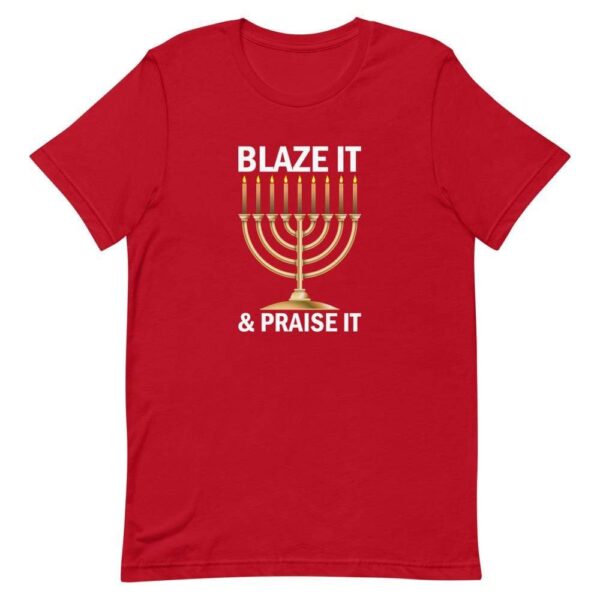 Kinky Cloth Red / S Blaze It & Praise It T-Shirt