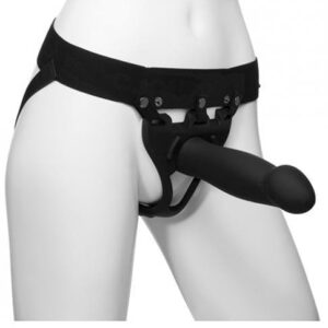 Doc Johnson Dildos Body Extensions Be Bold 2 Piece Strap On Set Black