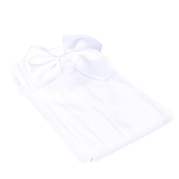 Kinky Cloth White Sock White Bow Bow Peep Long Stockings