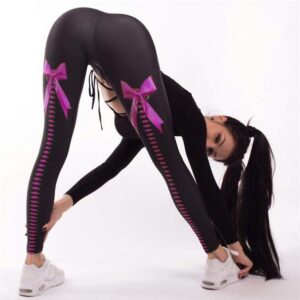 Kinky Cloth Bow Tie Leggings