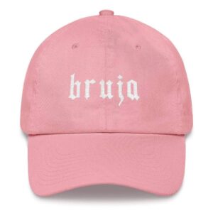 Kinky Cloth Hats Pink Bruja Dad Hat