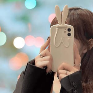 Kinky Cloth Bunny Phone Case For iPhone