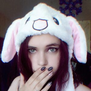 Kinky Cloth Bunny Plush Hat