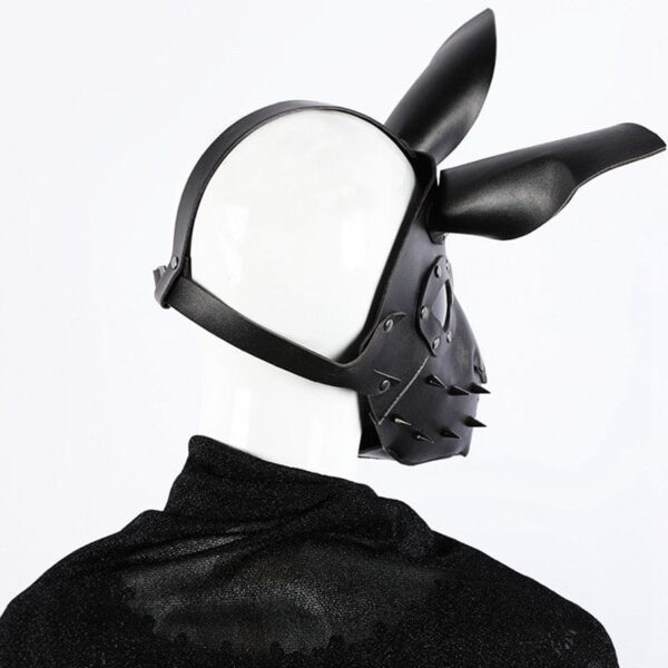 Kinky Cloth Bunny Rivet Mask