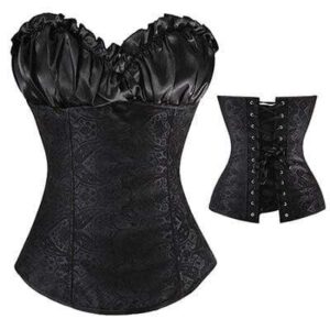 Kinky Cloth 200001885 Bustier Ruffle Cincher Plus Size Corset