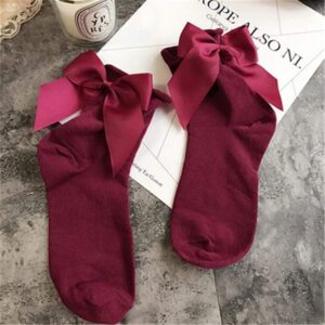 Kinky Cloth 200000866 Candy Color Bow Knot Socks