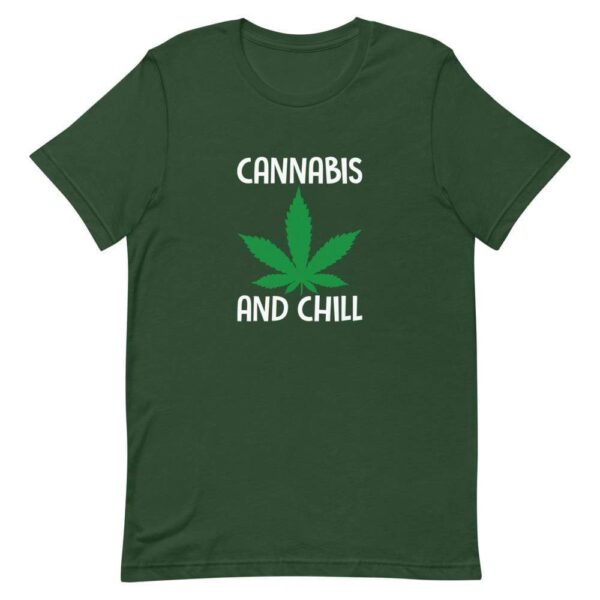 Kinky Cloth Forest / S Cannabis And Chill T-Shirt