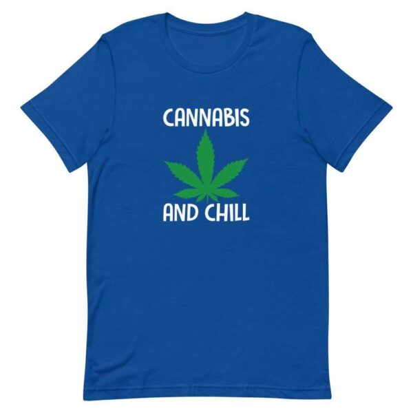 Kinky Cloth True Royal / S Cannabis And Chill T-Shirt