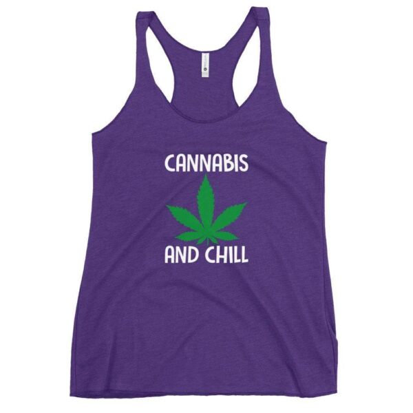 Kinky Cloth Purple Rush / XS Cannabis And CHill Tank Top