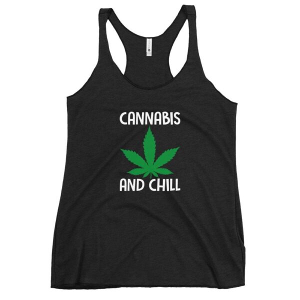 Kinky Cloth Vintage Black / XS Cannabis And CHill Tank Top