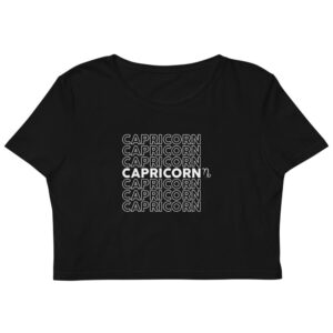 Kinky Cloth XS Capricorn Organic Crop Top