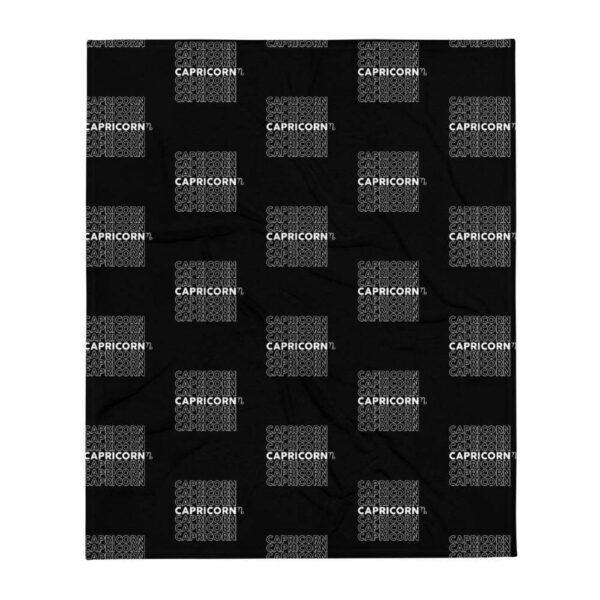 Kinky Cloth Capricorn Throw Blanket