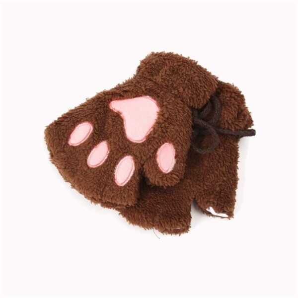 Kinky Cloth Cat Claw Paw Mittens