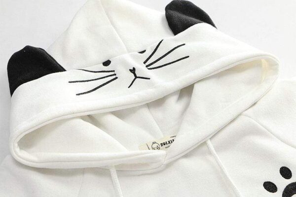 Kinky Cloth 200000348 Cat Ear Cloak Fleece Hoodies