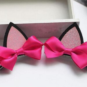 Kinky Cloth Accessories Cat Ears Bow Hairpins