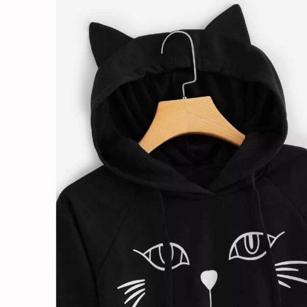 Celeste Top Cat Eyes Hoodie