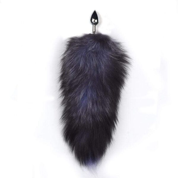 Kinky Cloth 200345142 Cat Mask With Long Fox Tail Plug