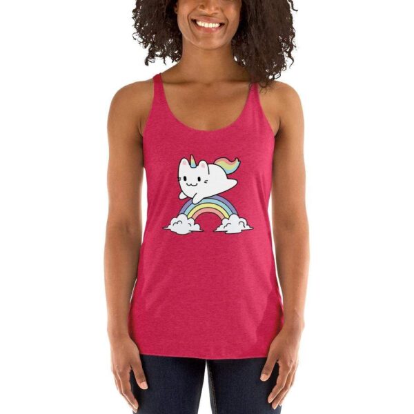 Cat Unicorn Tank Top at Kinky Cloth