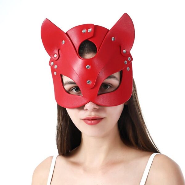 Kinky Cloth 200003979 Catwoman Rivet Half Face Eye Masks