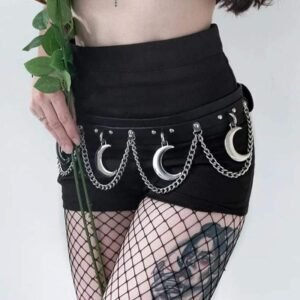 Kinky Cloth 200000298 Chain Moon Goth Belt