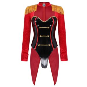 Kinky Cloth Circus Ringmaster Bodysuit Costume