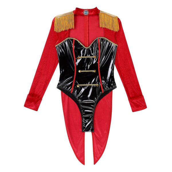 Kinky Cloth Circus Ringmaster Bodysuit Costume