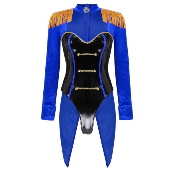 Kinky Cloth Circus Ringmaster Bodysuit Costume