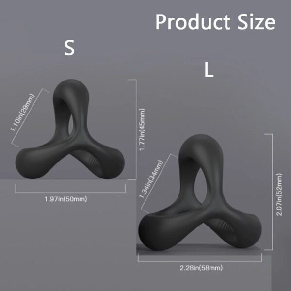 Kinky Cloth Cock Penis Enhancer Rings