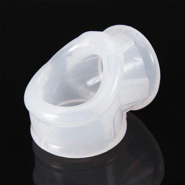 Kinky Cloth white Cock Penis Enhancer Rings