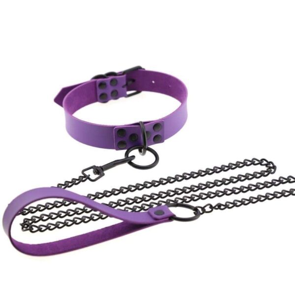 Kinky Cloth Necklace Collar & Leash Set