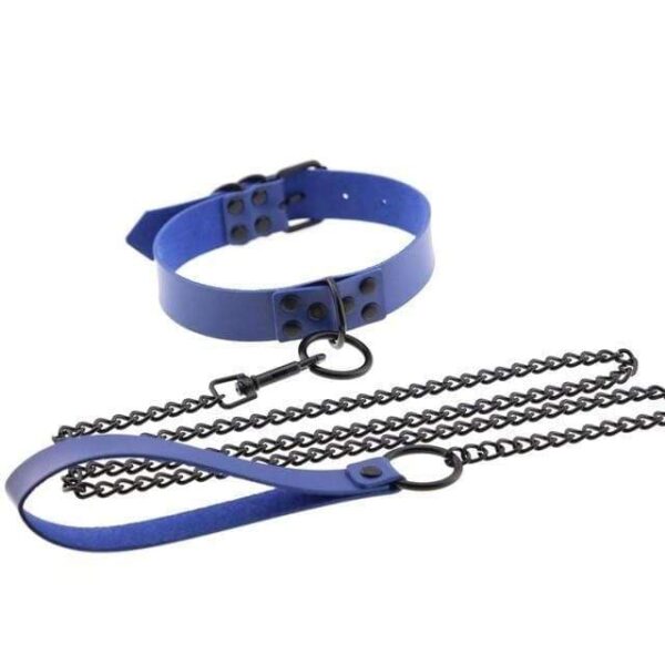 Kinky Cloth Necklace Collar & Leash Set