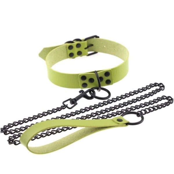 Kinky Cloth Necklace Collar & Leash Set