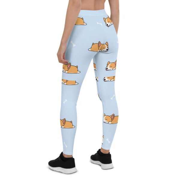 Corgi Sleeping, Welsh, Corgy, Puppy, Dog, Face, Tongue, Leggings | Buy Online | Kinky Cloth