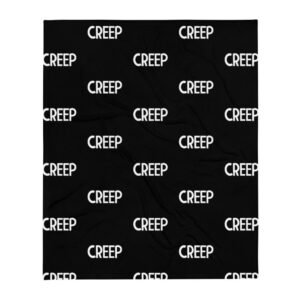 Kinky Cloth Creep Throw Blanket