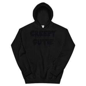 Kinky Cloth Black / S Creepy Cutie Black Hoodie