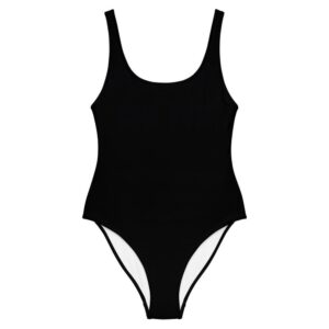 Kinky Cloth XS Creepy Cutie Black One-Piece Swimsuit