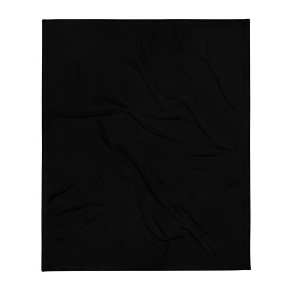 Kinky Cloth Creepy Cutie Black Throw Blanket