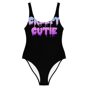 Kinky Cloth XS Creepy Cutie Gradient One-Piece Swimsuit