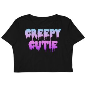 Kinky Cloth XS Creepy Cutie Gradient Organic Crop Top