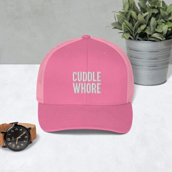 Kinky Cloth Cuddle Whore Trucker Cap