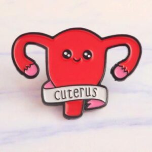 Kinky Cloth enamel pin Cuterus Pin