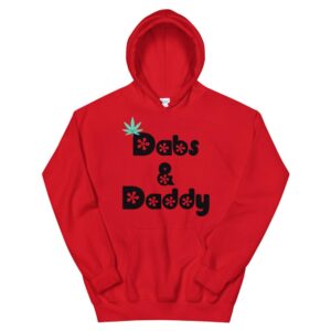 Dabs and Daddy Black Hoodie | Buy Online | Kinky Cloth